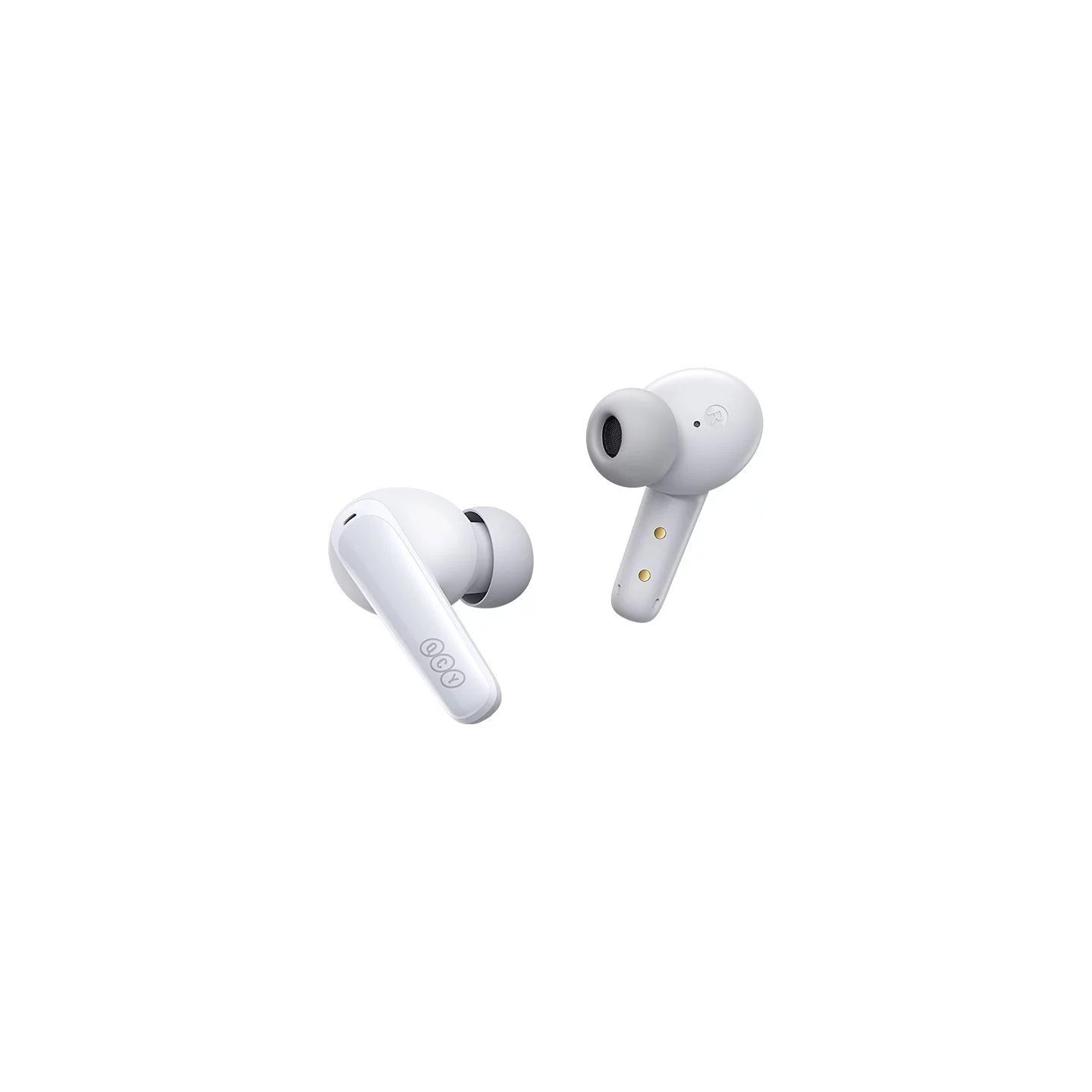 QCY T13X TWS Earbuds - White - 30h Battery, Quick Charge, 7.2mm Driver, Low Latency 68ms — Buy in Cyprus with Fast Delivery
