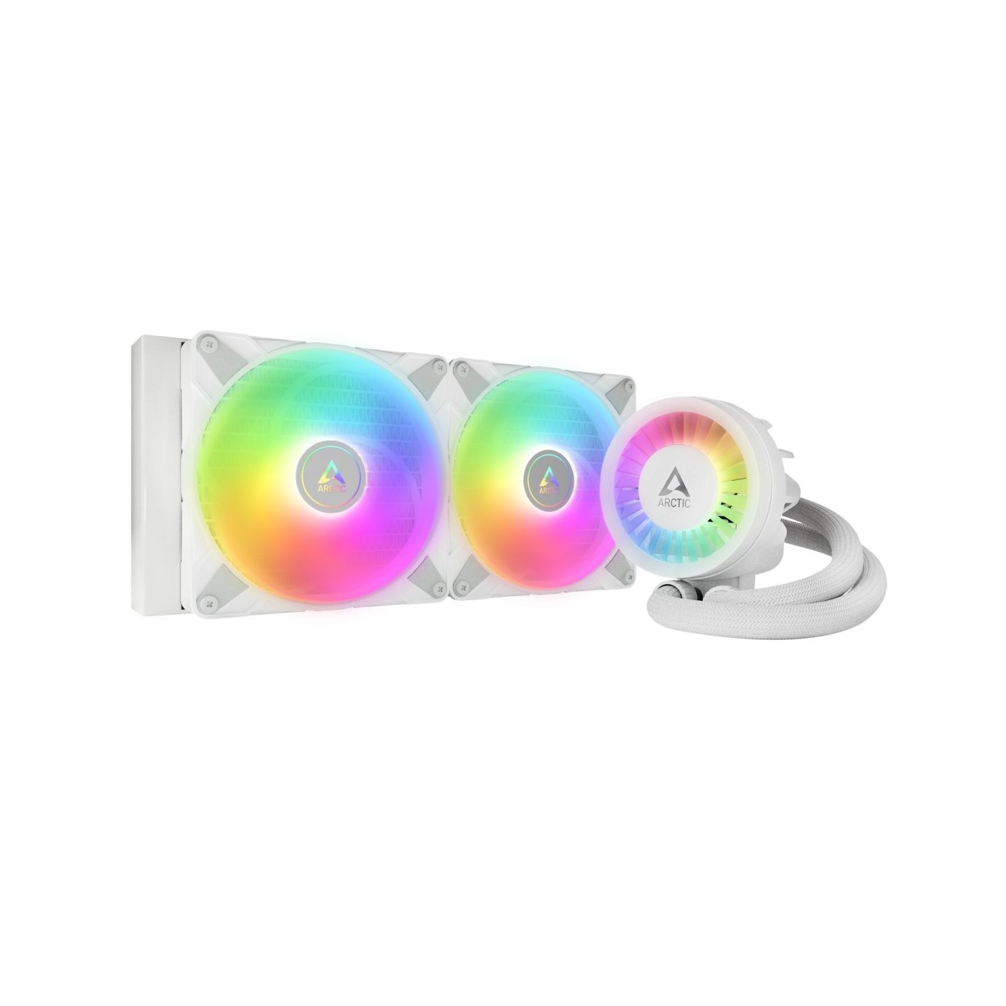 Arctic Liquid Freezer III 280mm A-RGB White AIO CPU Cooler - 2x P14 PWM PST (Boxed) — Buy in Cyprus with Fast Delivery