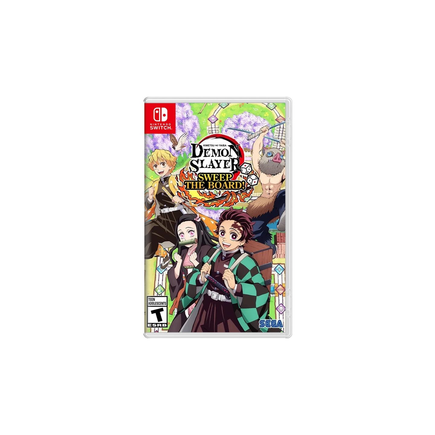 Demon Slayer: Kimetsu no Yaiba - Sweep the Board! - Switch Edition (Nintendo Switch) — Buy in Cyprus with Fast Delivery