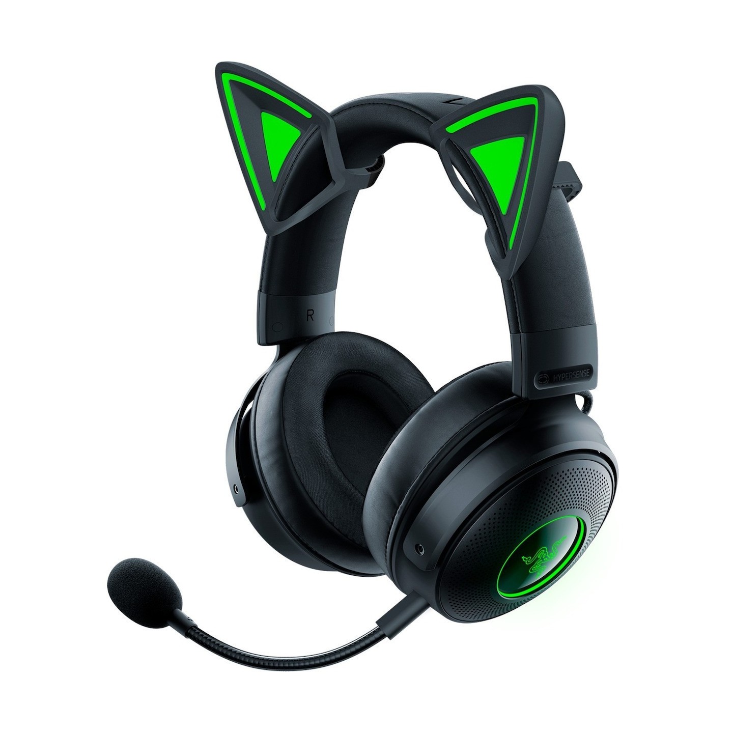 Razer Kitty Ears V2 Black - V2 - Clip-on Cat Ears, Universal Fit — Buy in Cyprus with Fast Delivery