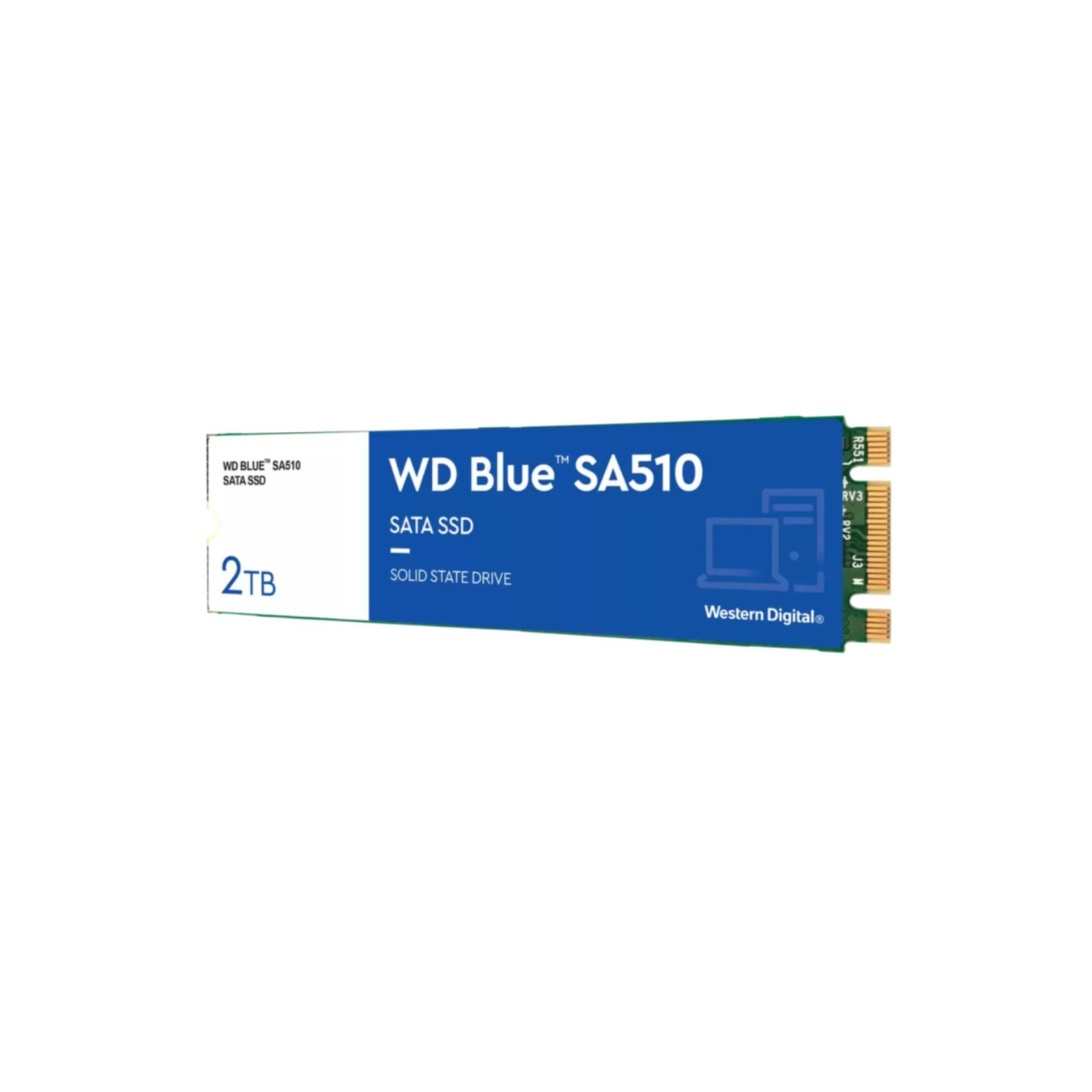 WD Blue 2TB SA510 SSD - WDS200T3B0B - M.2 2280 SATA III 6Gb/s, 3D TLC, 560/510 MB/s — Buy in Cyprus with Fast Delivery
