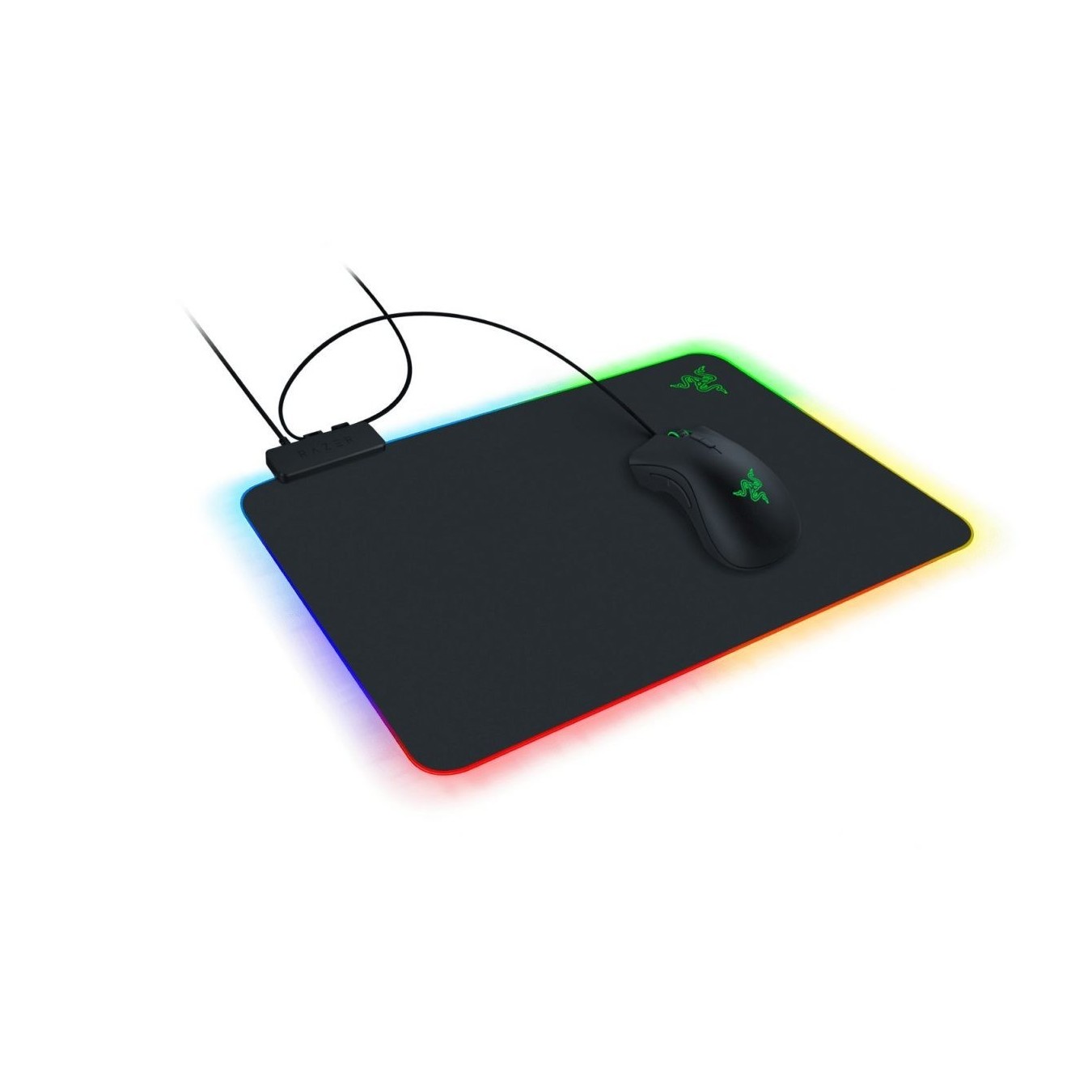 Razer Firefly V2 Chroma RGB Hard Gaming Mousepad RZ02-03020100-R3U1 – 3mm Ultra-Thin 19 Zones | Armenius Store