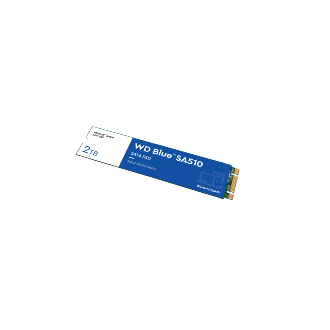 WD Blue 2TB SA510 SSD - WDS200T3B0B - M.2 2280 SATA III 6Gb/s, 3D TLC, 560/510 MB/s — Buy in Cyprus with Fast Delivery