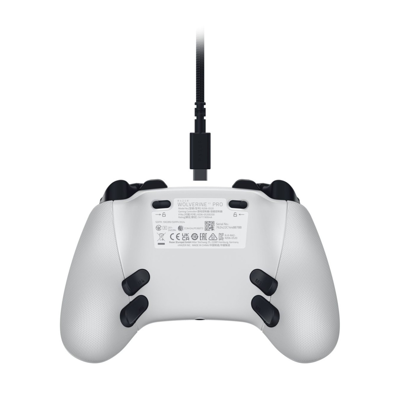 Razer Wolverine V3 Pro White - V3 Pro - Wireless Controller for Xbox Series X/S & PC - 6 Remap Buttons