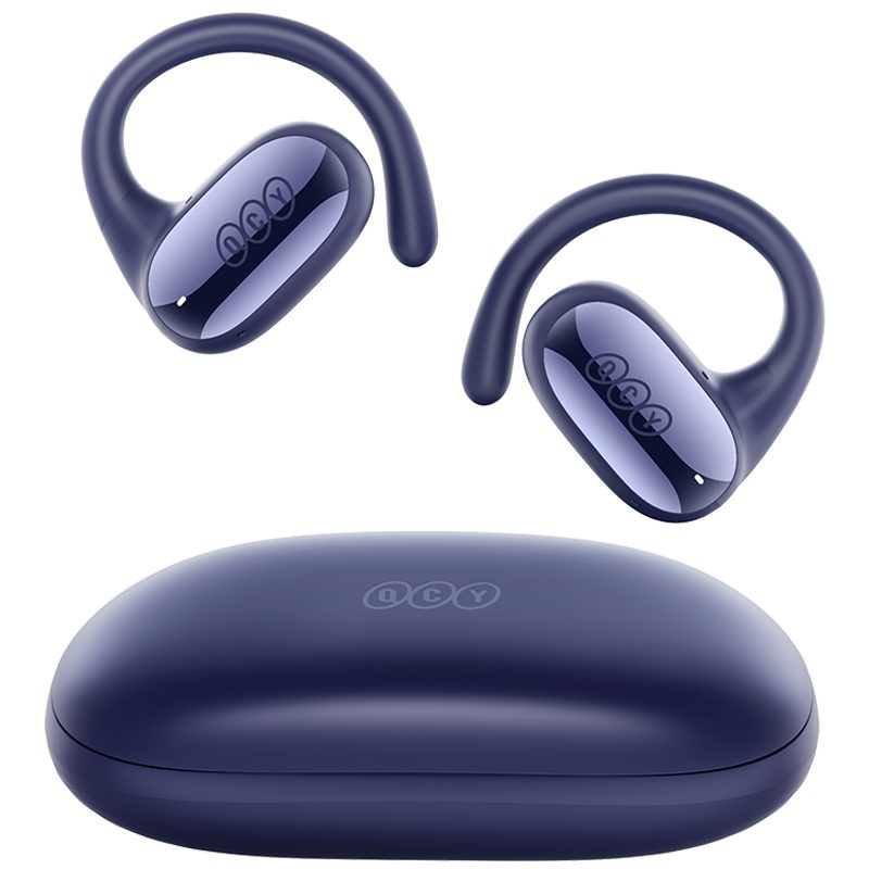 Buy QCY Crossky Blue Open-Ear Wireless Headphones - GTR 2 - Blue, Open-Ear, Blue... in Cyprus, Nicosia, Limassol, Larnaka, Pafos