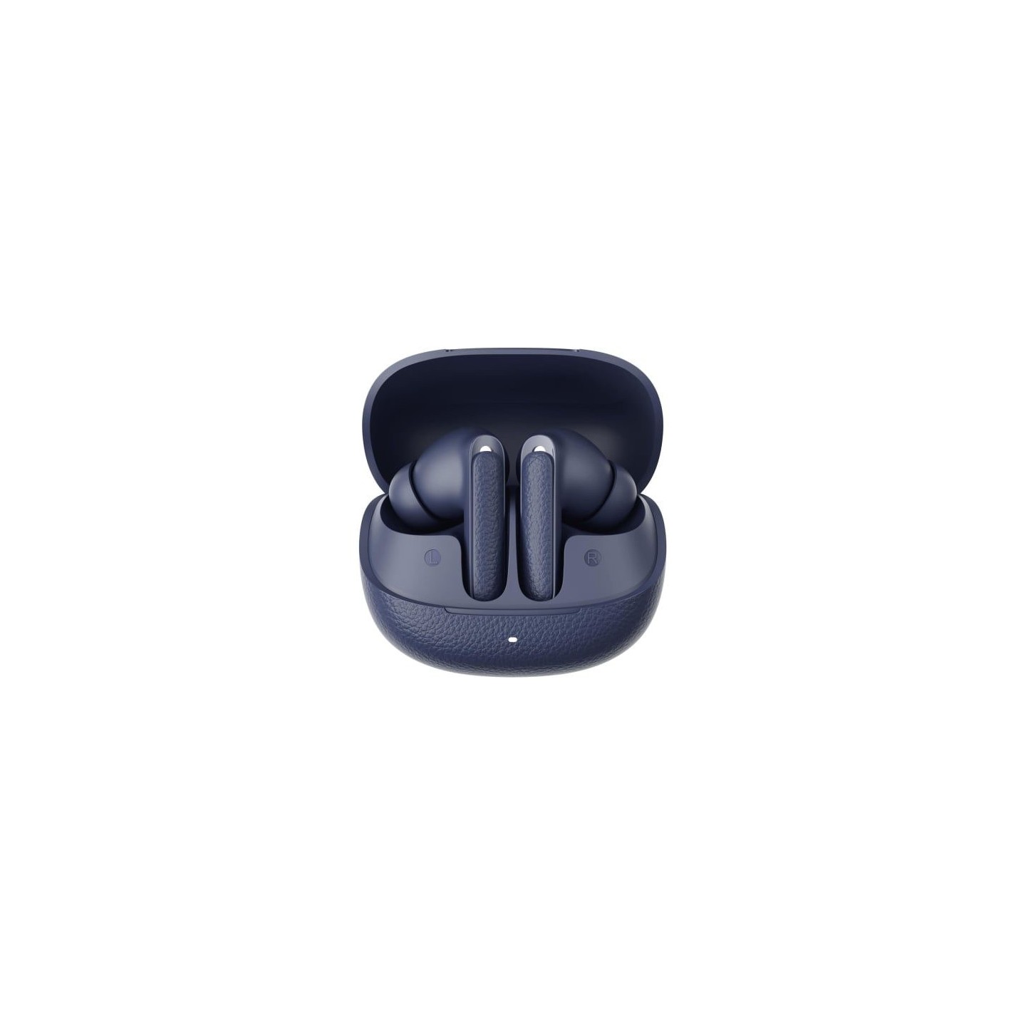 QCY Buds ANC Blue - HT15 - 45dB ANC, TWS Earbuds, 35h, 5 Mic ENC, ear-canal adaptive tech, leather case