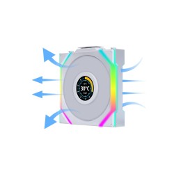 Buy Lian Li UNIFAN SL Wireless LCD 120 - UNIFAN SL - 120mm, PWM, ARGB, 25mm, Rev... in Cyprus, Nicosia, Limassol, Larnaka, Pafos