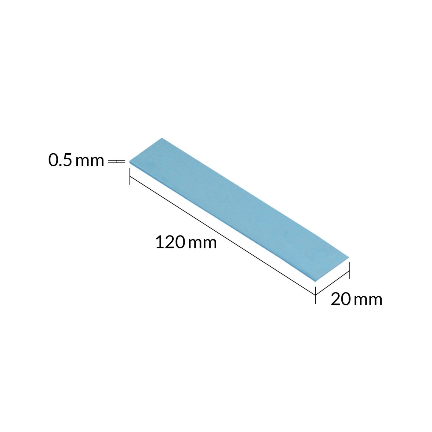 ARCTIC TP-3 Thermal Pad 120x20mm 0.5mm - 4 Pack (Boxed) — Buy in Cyprus with Fast Delivery