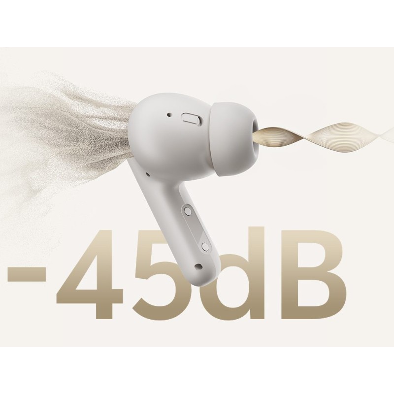 Buy QCY Buds ANC Black - HT15 - 45dB ANC, TWS Earbuds, 35h battery, 5-mic ENC, l... in Cyprus, Nicosia, Limassol, Larnaka, Pafos