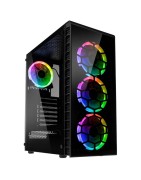 Buy Kolink Observatory Lite RGB Midi-Tower - Tempered Glass - Black in Cyprus, Nicosia, Limassol, Larnaka, Pafos
