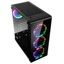 Kolink Observatory Lite RGB Midi-Tower Tempered Glass Black (Boxed) — Buy in Cyprus with Fast Delivery