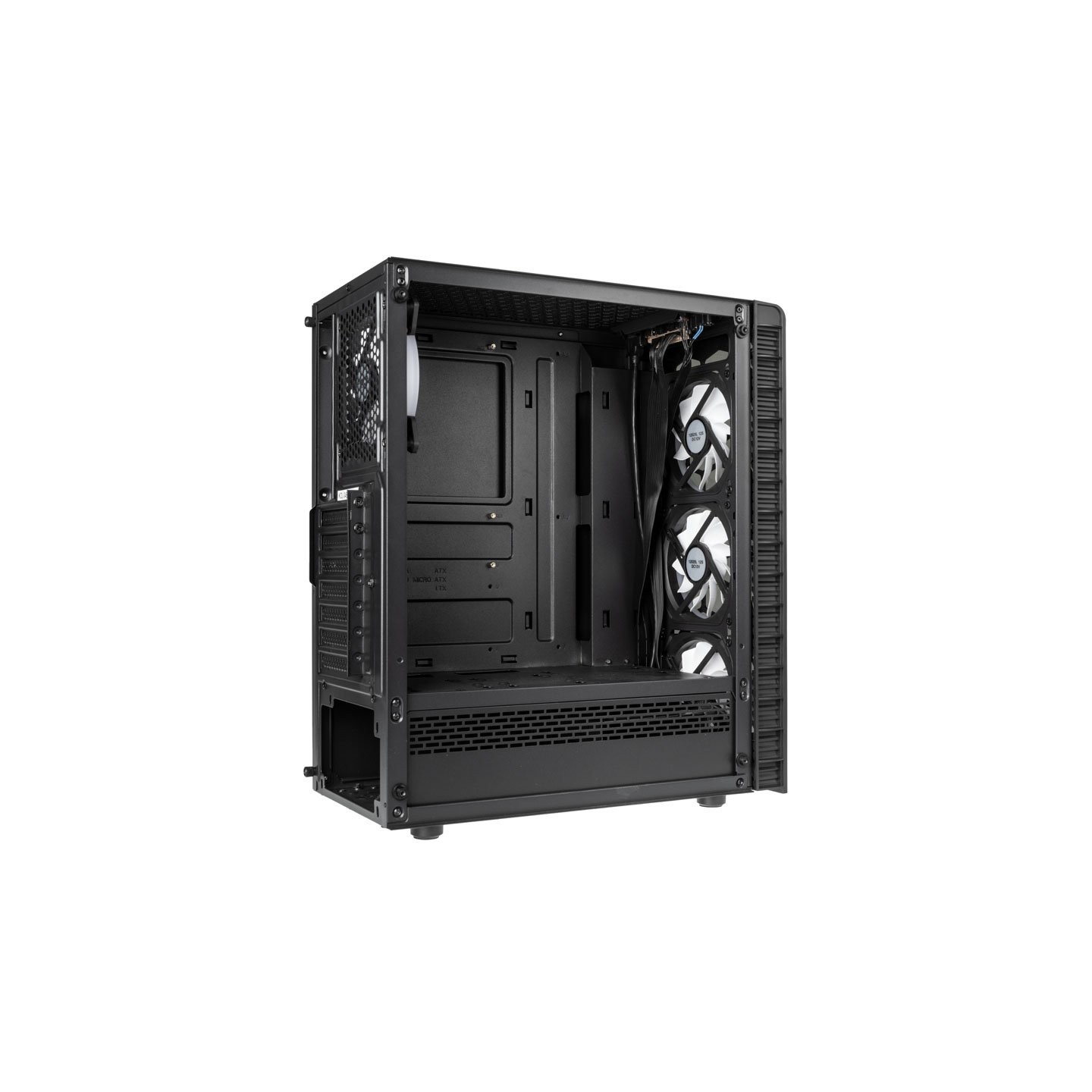 Kolink Observatory Lite RGB Midi-Tower Tempered Glass Black (Boxed) — Buy in Cyprus with Fast Delivery