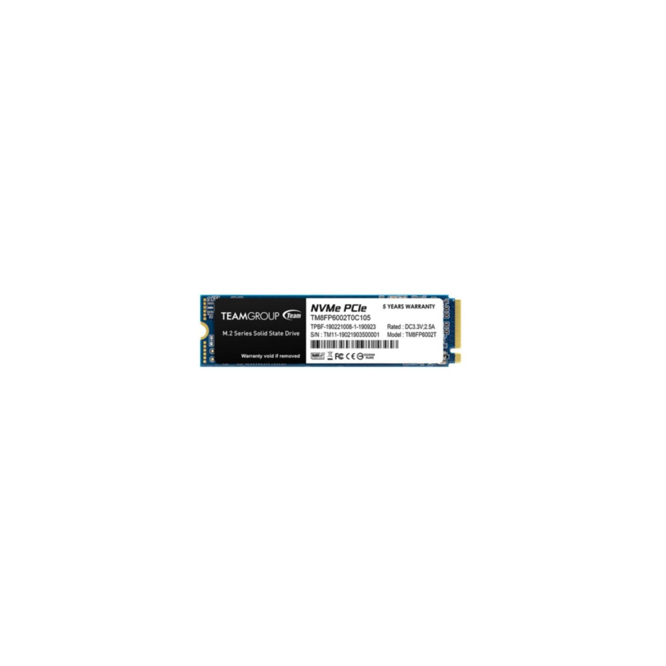TEAMGROUP MP33 2TB - M.2 2280 PCIe 3.0 NVMe 1.3 (Gen3 x4) - 1,800/1,500 MB/s — Buy in Cyprus with Fast Delivery