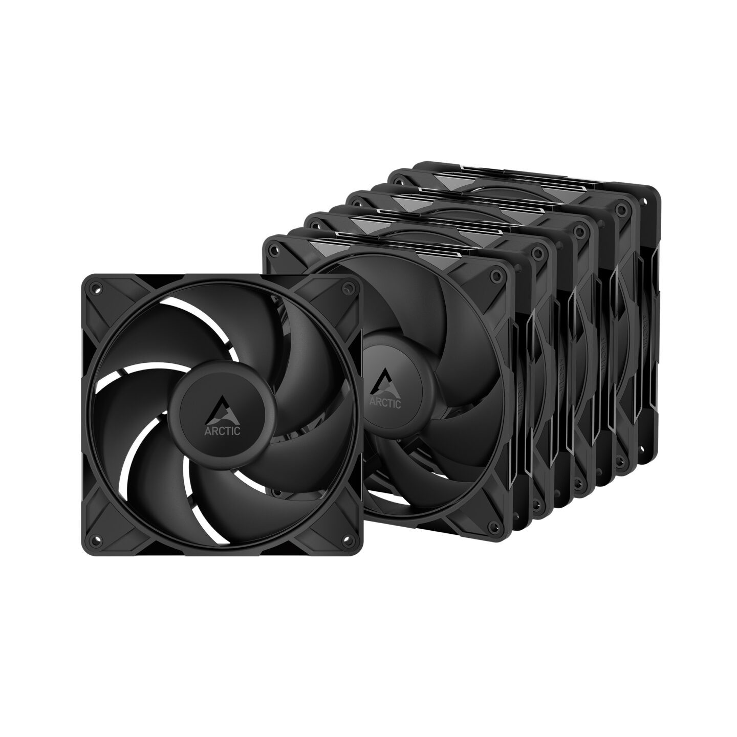 Arctic P14 Pro PST-5 - 140mm Case Fan Value Pack - PWM 4-pin, Fluid Dynamic Bearing, up to 2500 RPM (Boxed)