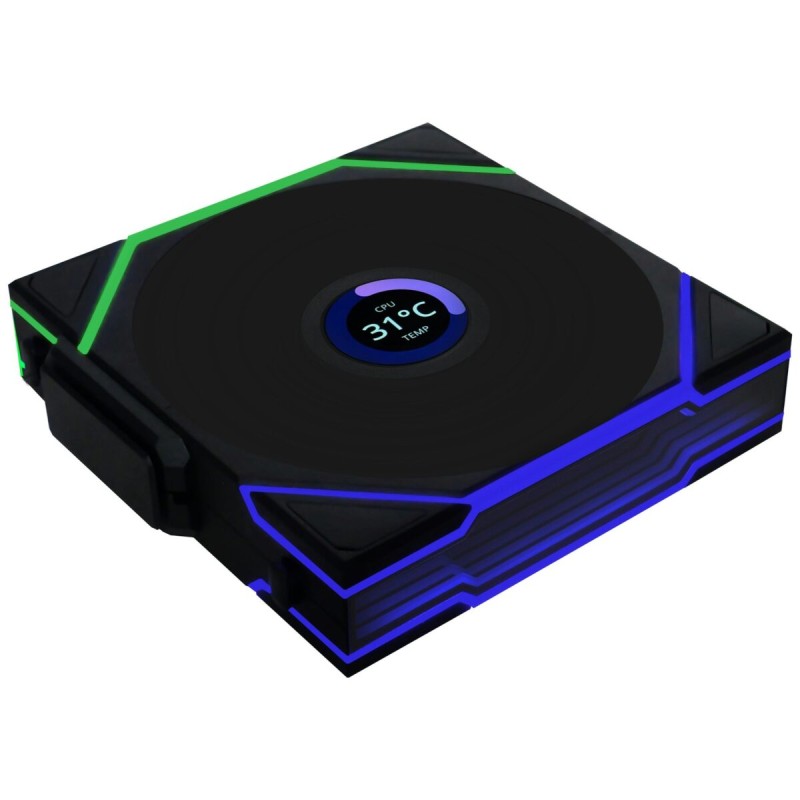 Buy Lian Li UNI FAN TL-LCD Wireless 120 Black - TL-LCD - 120mm ARGB Case Fan in Cyprus, Nicosia, Limassol, Larnaka, Pafos