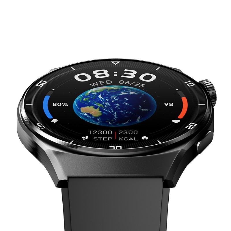 Buy QCY Watch GT2 S3 - GT2 S3 - Black, 1.43" AMOLED, 466x466, 60Hz, IPX8, 14d in Cyprus, Nicosia, Limassol, Larnaka, Pafos