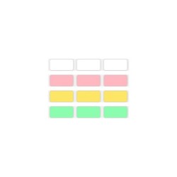 Buy Kodak Label ERA M50 Sticker Label - M50 - White (9 rolls), Pink, Green, Yell... in Cyprus, Nicosia, Limassol, Larnaka, Pafos