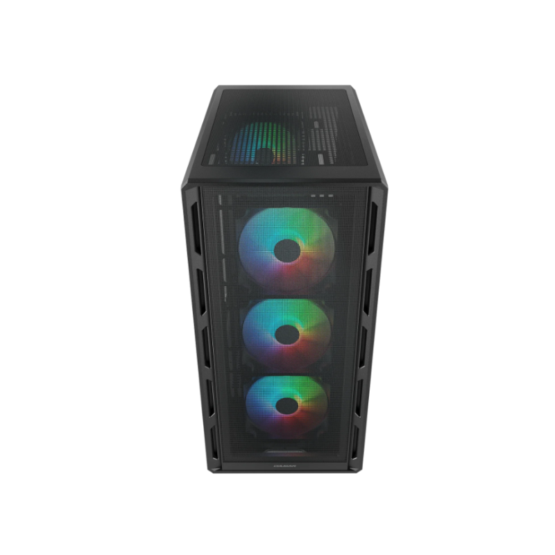 Buy PC Case Cougar Airface Pure RGB Black in Cyprus, Nicosia, Limassol, Larnaka, Pafos