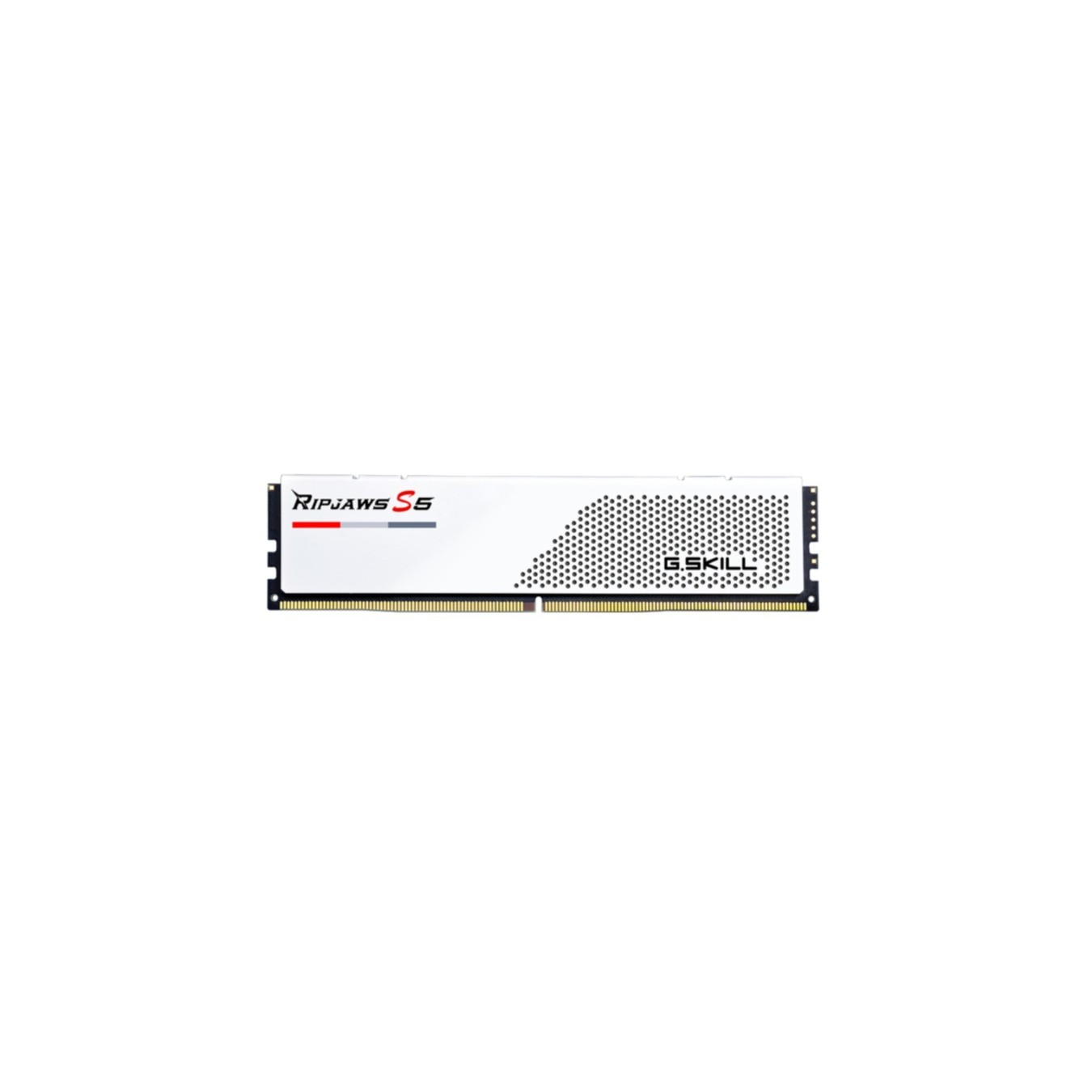 DDR5 32GB KIT 2x16GB PC 6000 G.Skill Ripjaws S5 - F5-6000J3040F16GX2-RS5W - White, 2x16GB, DDR5-6000, CL40, 1.35V