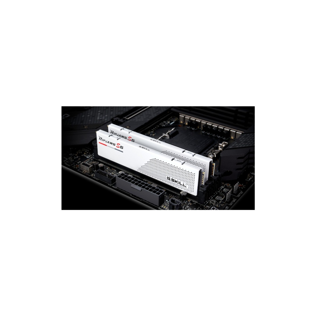 DDR5 32GB KIT 2x16GB PC 6000 G.Skill Ripjaws S5 - F5-6000J3040F16GX2-RS5W - White, 2x16GB, DDR5-6000, CL40, 1.35V