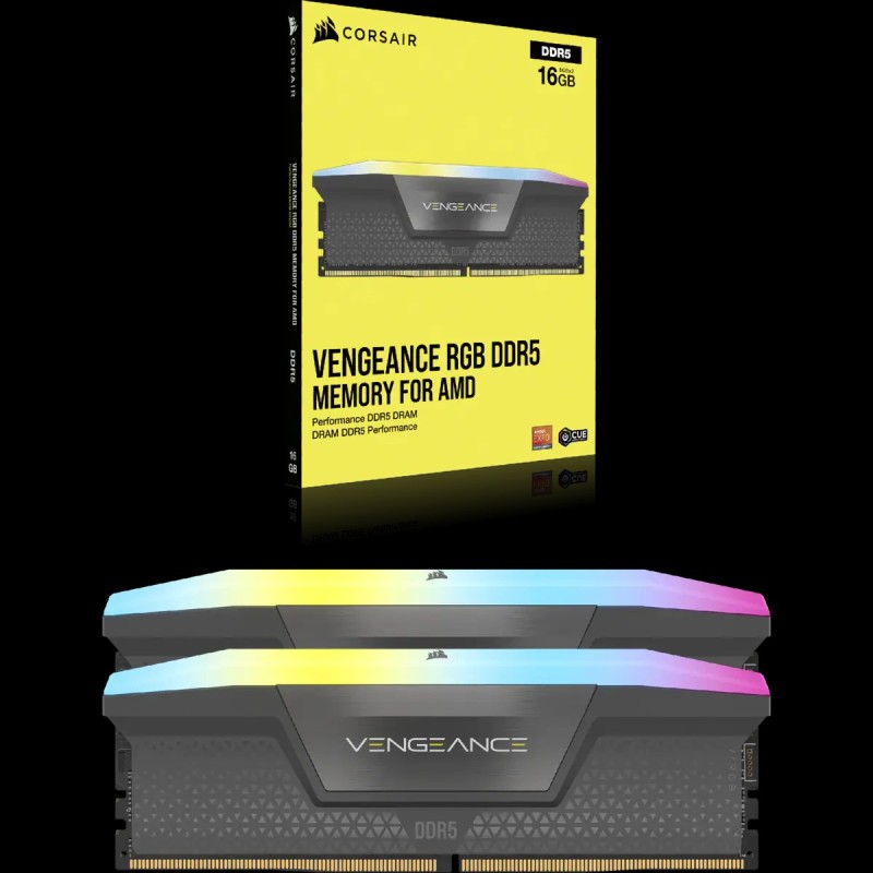 Buy 32GB PC 5200 CL40 CORSAIR KIT (2x16GB) VENGEANCE RGB B retail in Cyprus, Nicosia, Limassol, Larnaka, Pafos