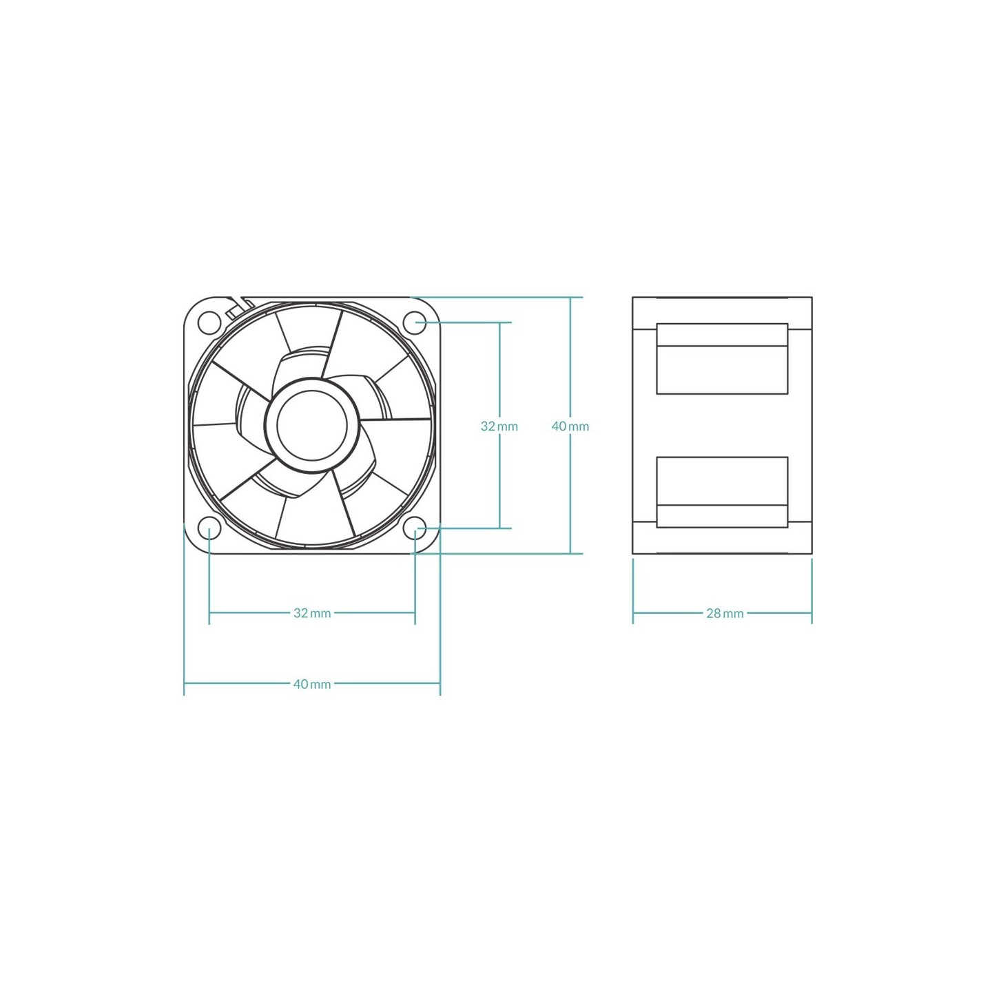 ARCTIC S4028-6K 40mm Server Fan 5-Pack - 250-6000 RPM PWM - ACFAN00273A (Boxed) — Buy in Cyprus with Fast Delivery