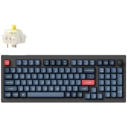 Buy Keychron V5 Max - V5 Max - (schwarz blaugrau. DE-Layout. Gateron Jupiter Ban... in Cyprus, Nicosia, Limassol, Larnaka, Pafos