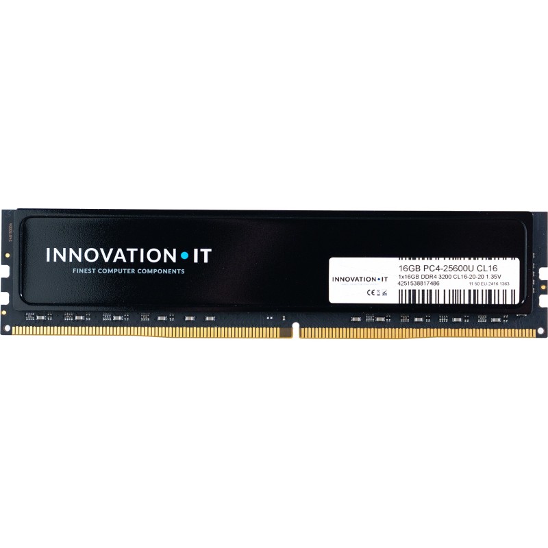 Innovation IT 3200 16GB CL16-20-20 1.35V DDR4 DIMM (Retail) — Buy in Cyprus with Fast Delivery