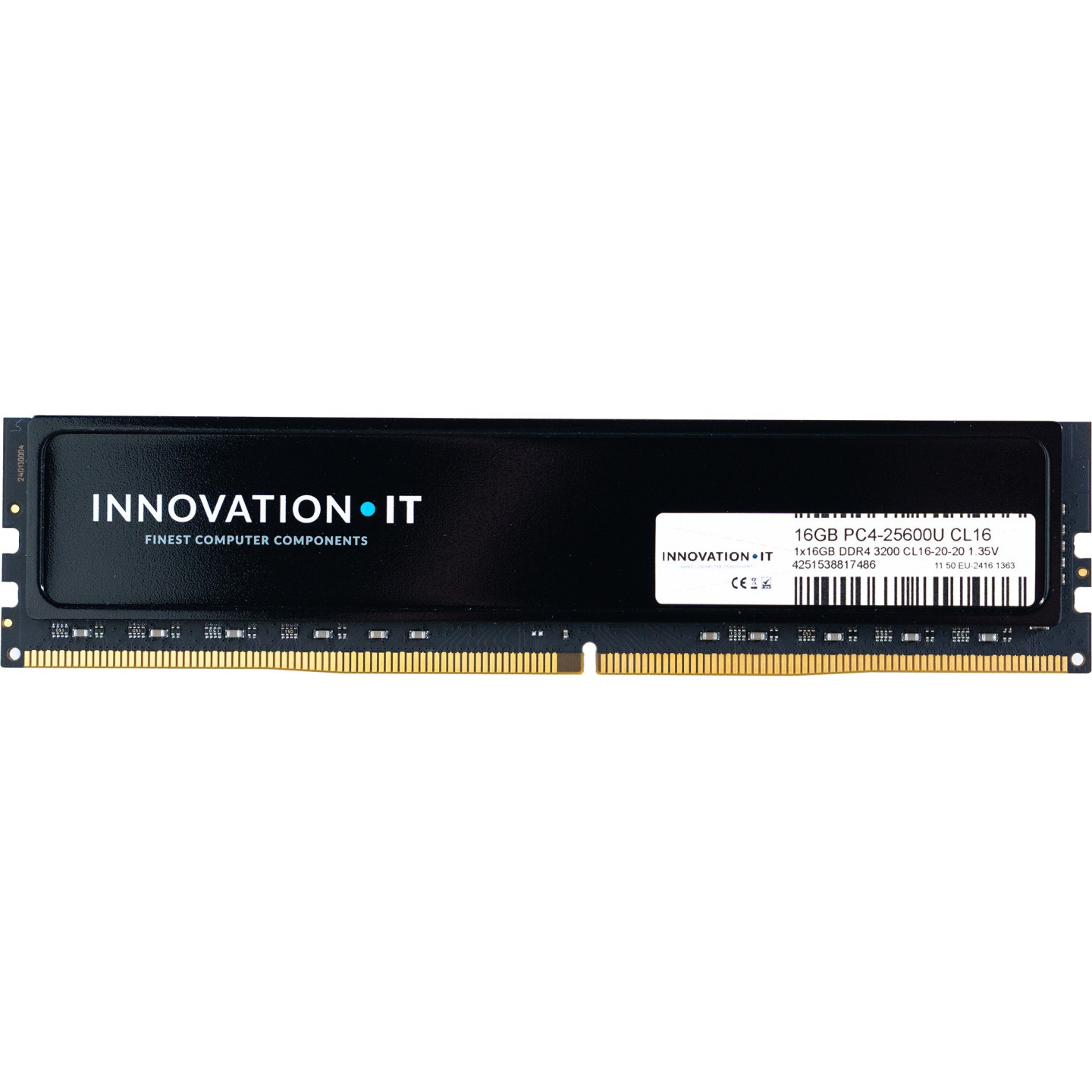 Innovation IT 3200 16GB CL16-20-20 1.35V DDR4 DIMM (Retail) — Buy in Cyprus with Fast Delivery