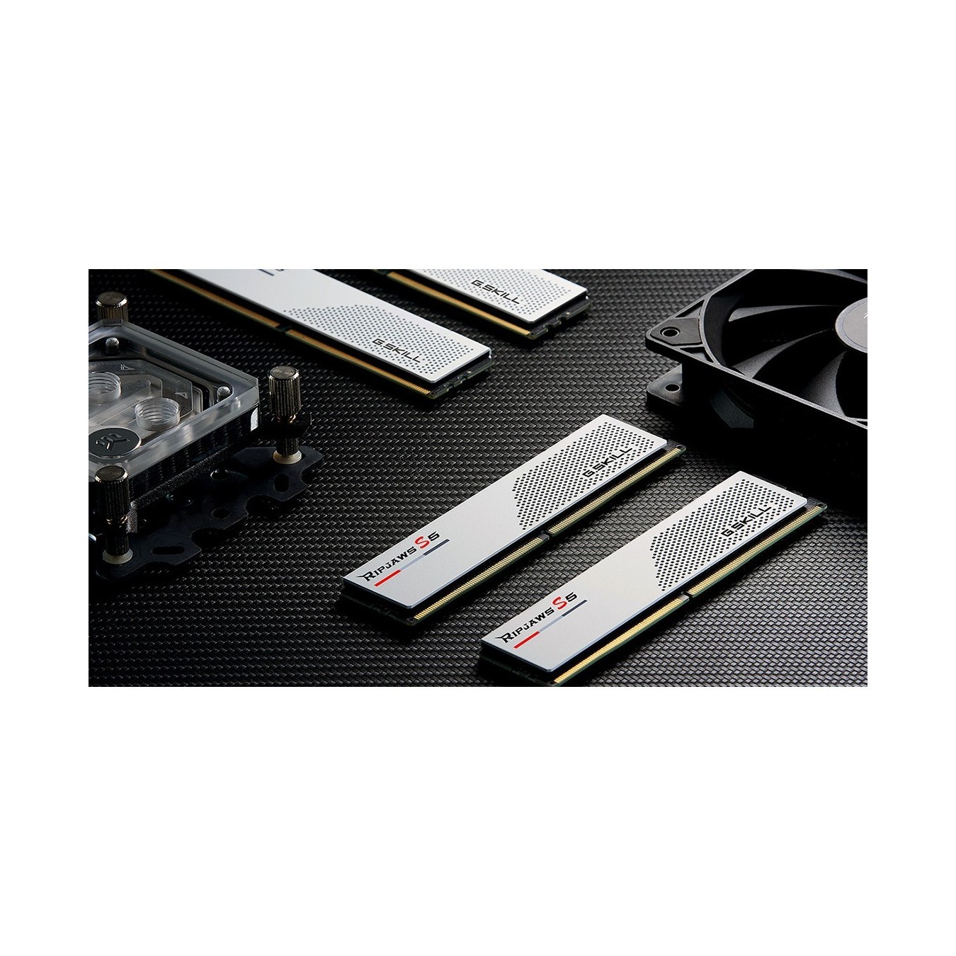 64GB PC 5600 CL36 G.Skill KIT (2x32GB) 64-RS5W Ripjaws - F5-5600J3636D32GX2-RS5W - White, DDR5 5600MHz CL36