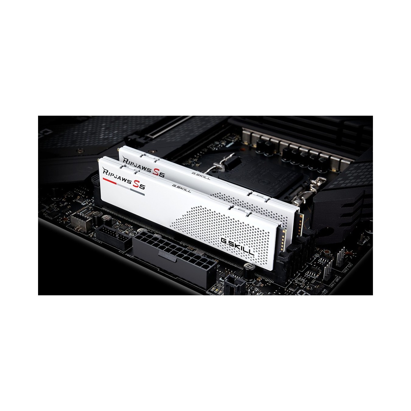 64GB PC 5600 CL36 G.Skill KIT (2x32GB) 64-RS5W Ripjaws - F5-5600J3636D32GX2-RS5W - White, DDR5 5600MHz CL36