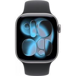 Buy Apple Watch S11 Aluminium 42mm Space Grau (Sportarmband schwarz) M L - 42mm ... in Cyprus, Nicosia, Limassol, Larnaka, Pafos