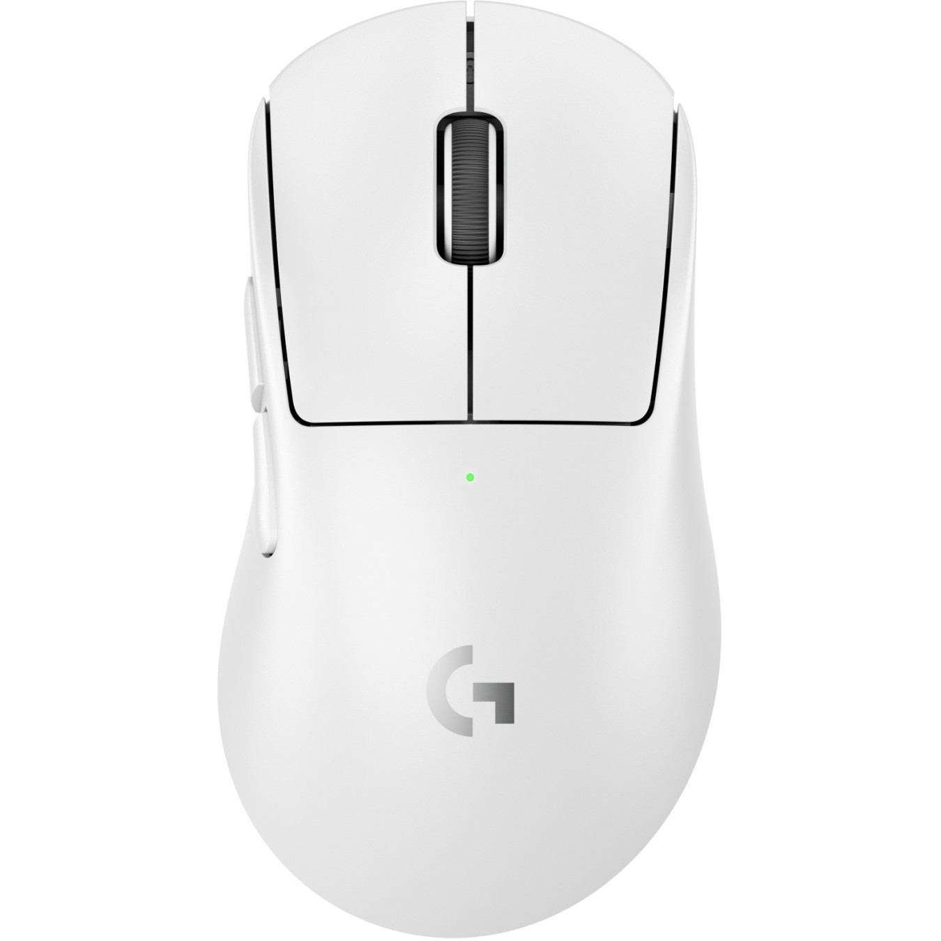 Logitech G PRO X SUPERLIGHT 2 DEX - G PRO X SUPERLIGHT 2 DEX - Ergonomic, Right-Handed, Optical, 5 Buttons, Wireless, White