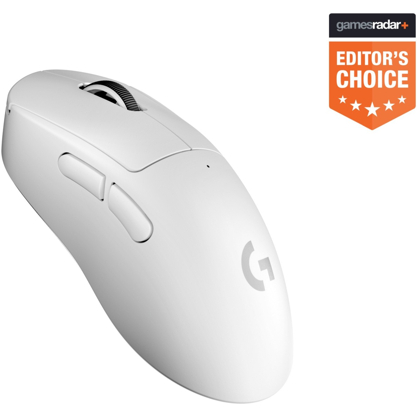 Logitech G PRO X SUPERLIGHT 2 DEX - G PRO X SUPERLIGHT 2 DEX - Ergonomic, Right-Handed, Optical, 5 Buttons, Wireless, White