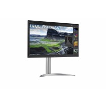 LG UltraFine - 27UQ850V-W - 68.47cm 27' (3840x2160) 16:9 4K IPS 5ms 60Hz HDR400 HDMI DP USB-C Speaker Pivot Silver