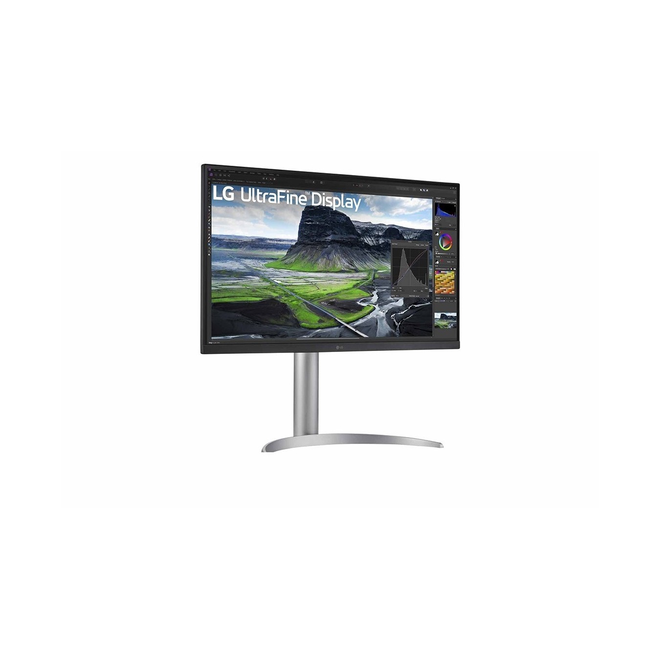 LG UltraFine - 27UQ850V-W - 68.47cm 27' (3840x2160) 16:9 4K IPS 5ms 60Hz HDR400 HDMI DP USB-C Speaker Pivot Silver