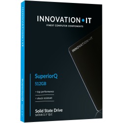 Buy 2.5' 512GB InnovationIT SuperiorQ BULK (QLC) in Cyprus, Nicosia, Limassol, Larnaka, Pafos