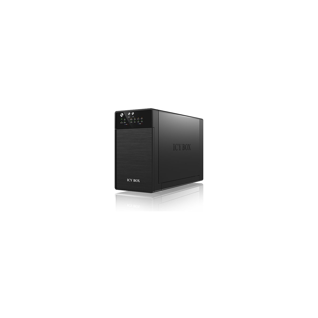RAID System. 2x SATA 3.5' zu 1x USB 3.0 + 1x eSATA. RAID 0 1 JBOD SINGLE ICY BOX — Buy in Cyprus with Fast Delivery