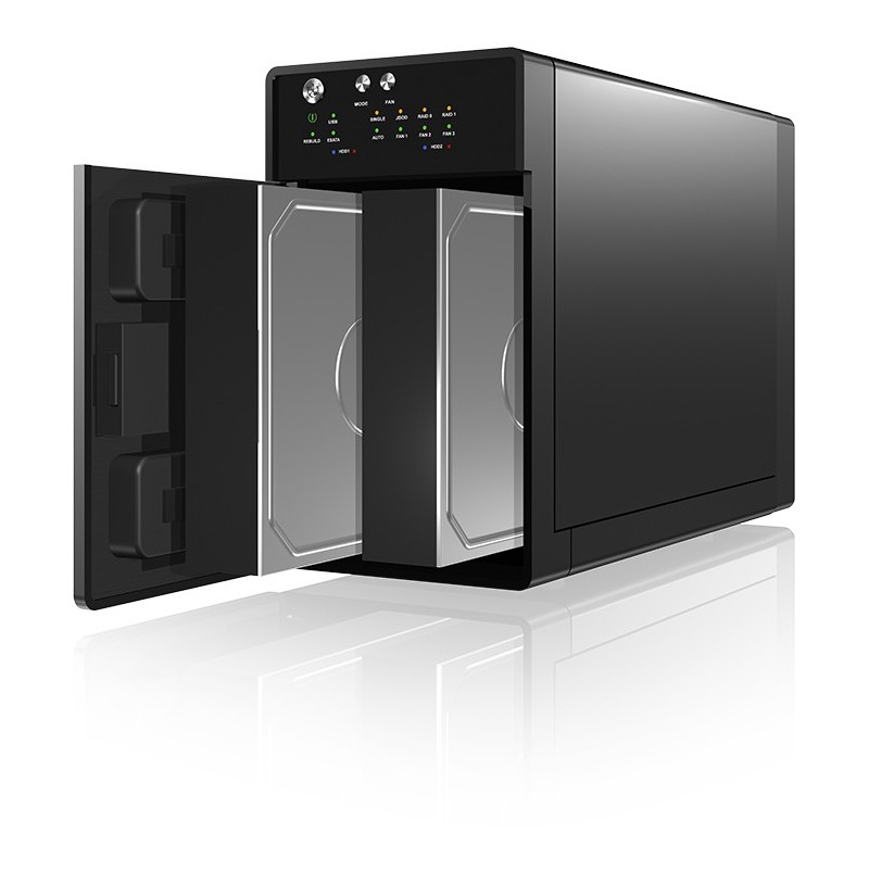 Buy RAID System. 2x SATA 3.5' zu 1x USB 3.0 + 1x eSATA. RAID 0 1 JBOD SINGLE ICY... in Cyprus, Nicosia, Limassol, Larnaka, Pafos