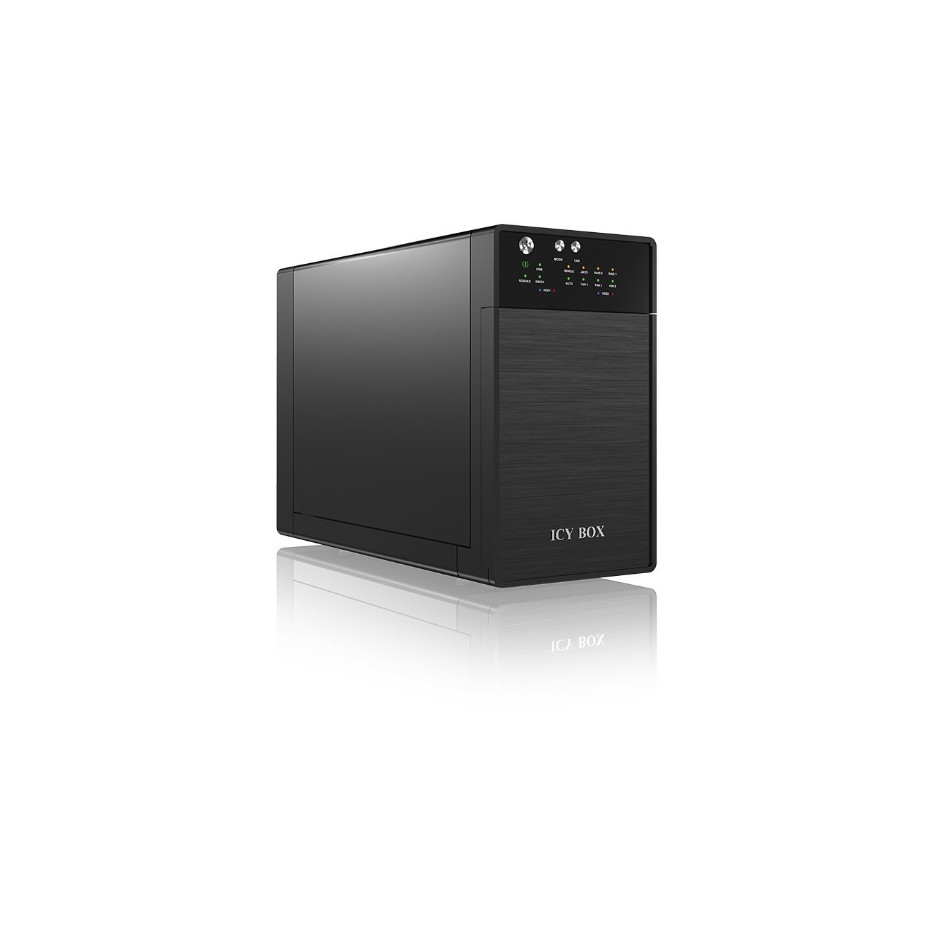 RAID System. 2x SATA 3.5' zu 1x USB 3.0 + 1x eSATA. RAID 0 1 JBOD SINGLE ICY BOX — Buy in Cyprus with Fast Delivery