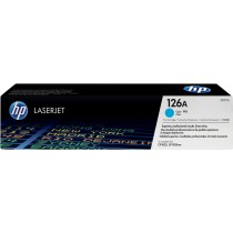 HP 126A original LaserJet Toner cartridge - CE311A - Cyan, Original, Standard Yield, 1.000 pages, 1-pack
