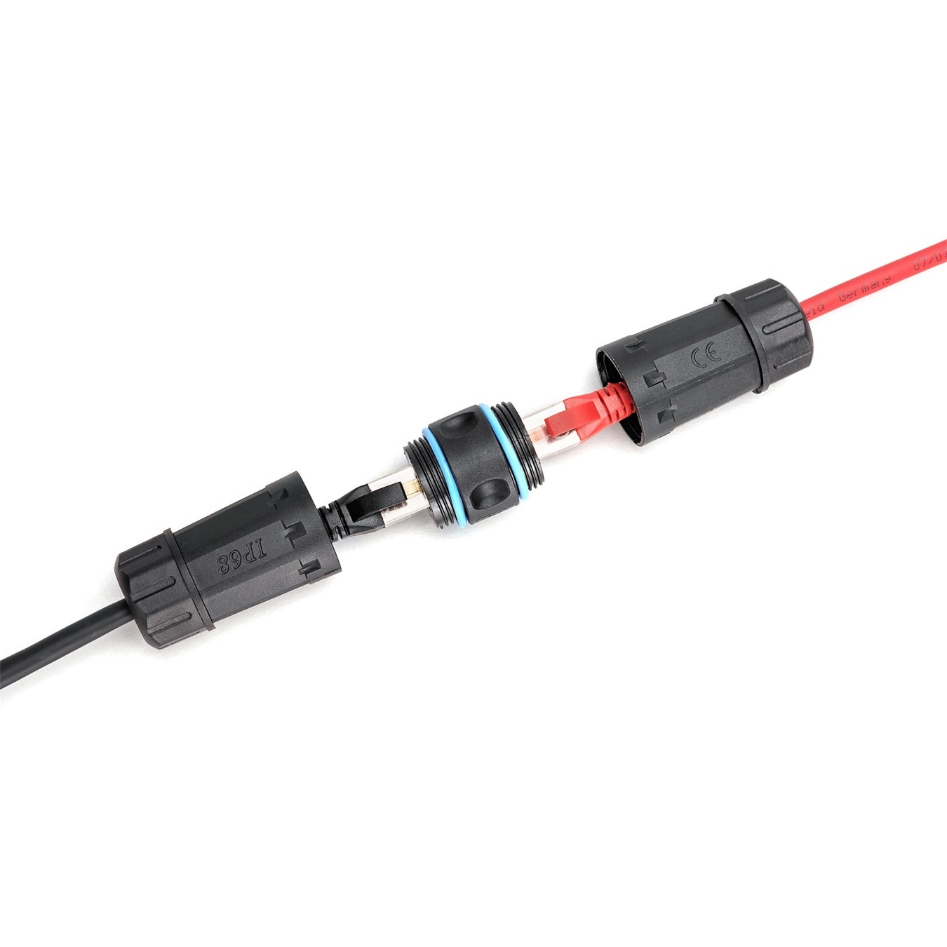 DIGITUS Außenanschluss Patchkabel CAT6A Verbinder RJ45- to RJ45 — Buy in Cyprus with Fast Delivery