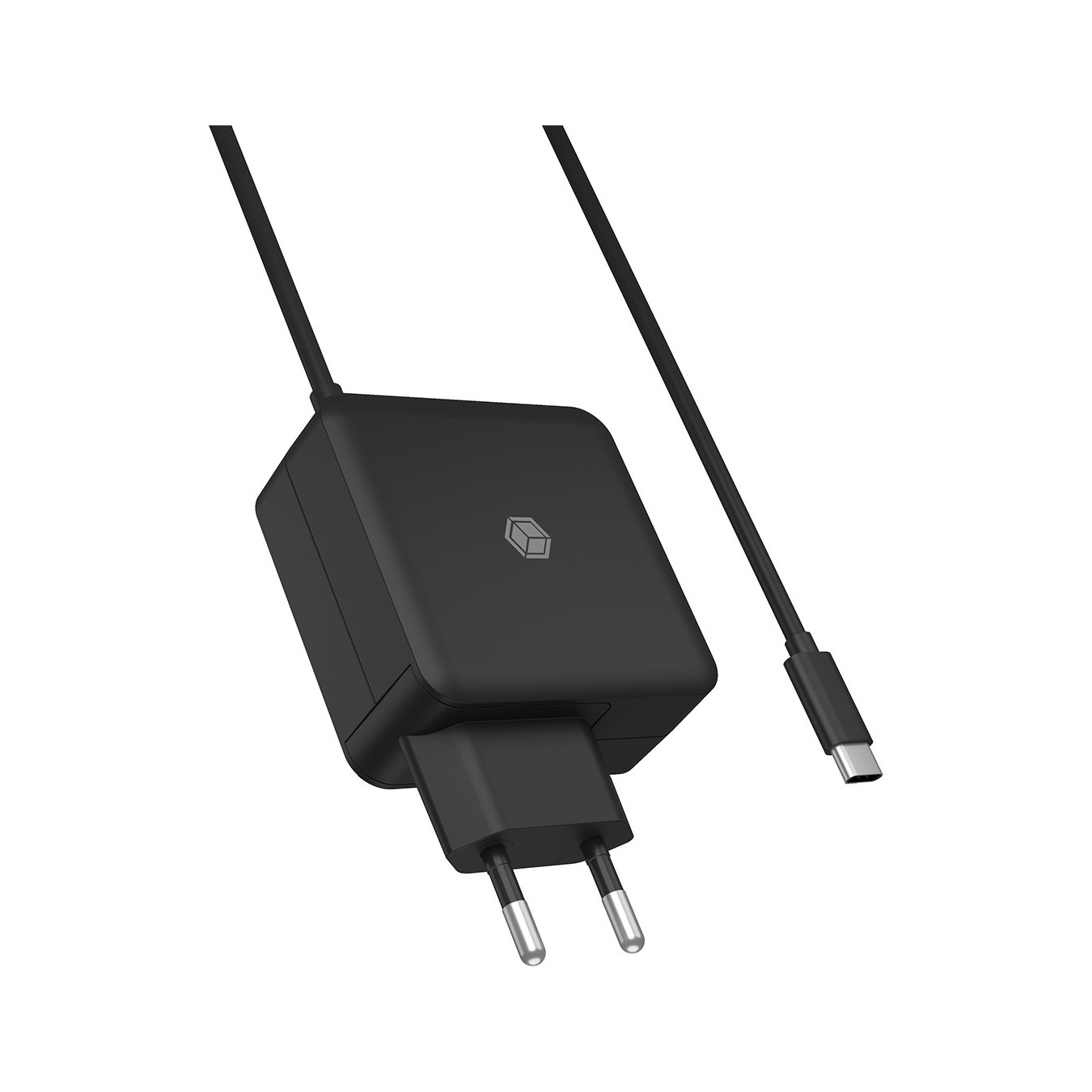 ICY BOX USB-C 65W Notebook Power Supply - IB-PS101-PD - Black, 1.5 m Cable, EU Plug, Indoor — Buy in Cyprus with Fast Delivery