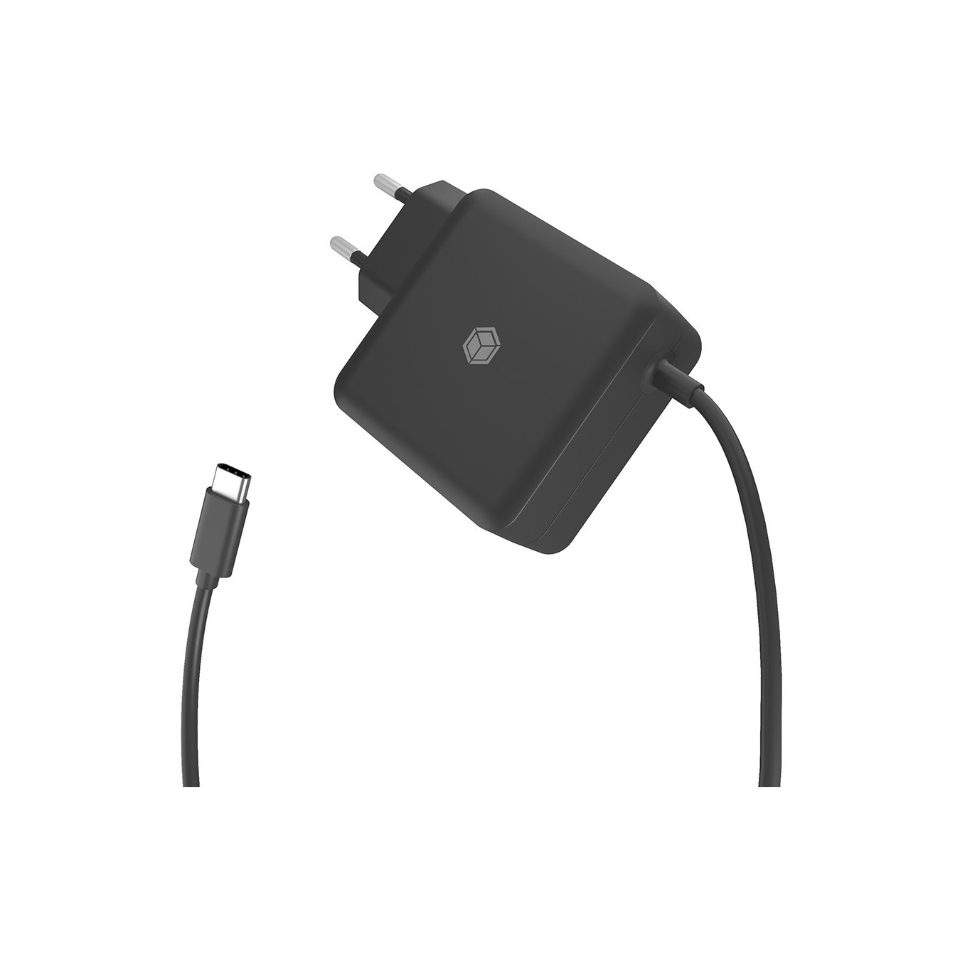 ICY BOX USB-C 65W Notebook Power Supply - IB-PS101-PD - Black, 1.5 m Cable, EU Plug, Indoor — Buy in Cyprus with Fast Delivery