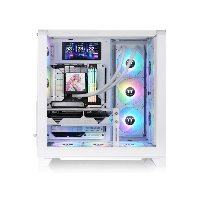 Buy Midi Thermaltake View 390 Air Snow White - View 390 - White. ATX. micro ATX.... in Cyprus, Nicosia, Limassol, Larnaka, Pafos