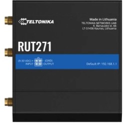 Buy Teltonika RUT271Redcap 5G-Router - RUT271 - Black, Aluminium/Plastic enclosu... in Cyprus, Nicosia, Limassol, Larnaka, Pafos