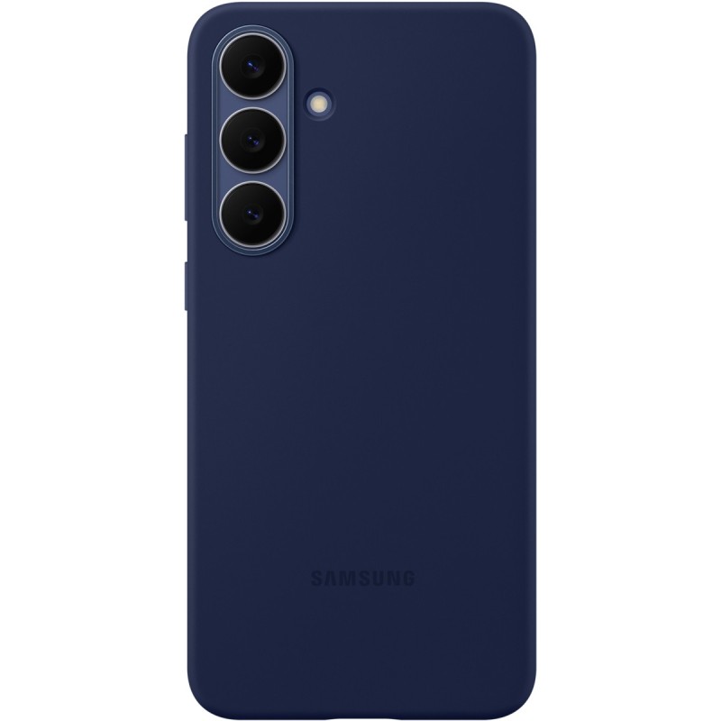 Buy Samsung Silicone Cover for Galaxy S25 FE - Dark Blue in Cyprus, Nicosia, Limassol, Larnaka, Pafos