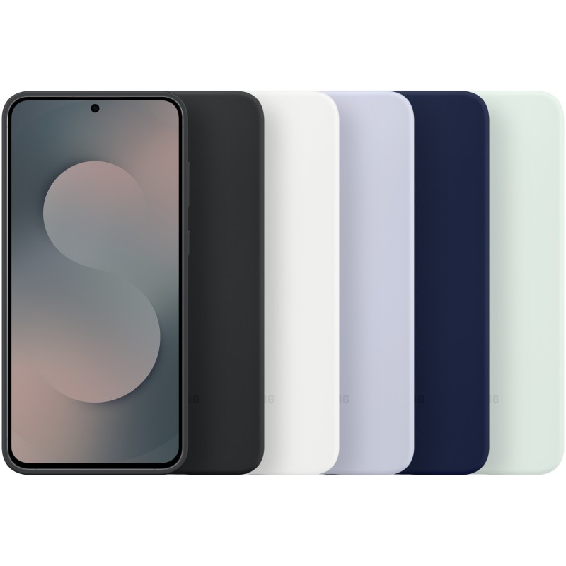 Buy Samsung Silicone Cover for Galaxy S25 FE - Dark Blue in Cyprus, Nicosia, Limassol, Larnaka, Pafos