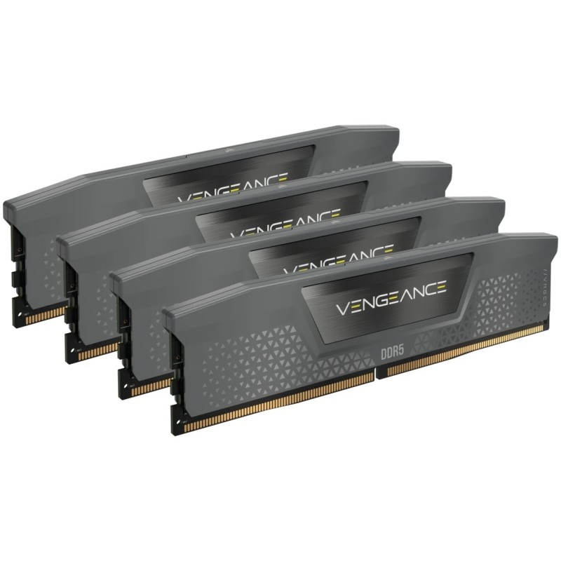 Buy 64GB PC 6000 CL36 CORSAIR KIT (4x16GB) VENGEANCE Grey retail in Cyprus, Nicosia, Limassol, Larnaka, Pafos