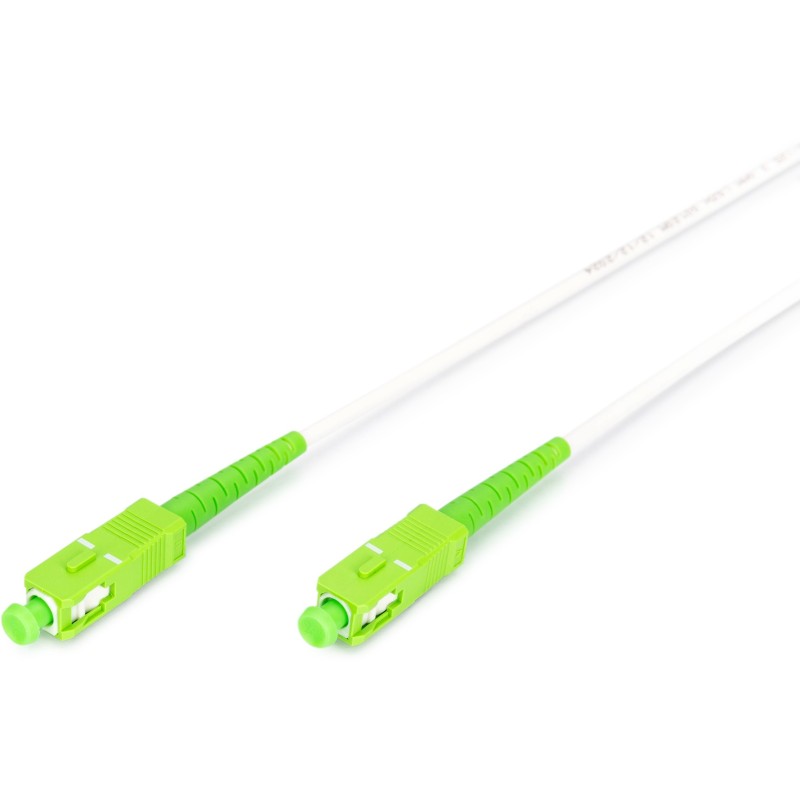 Buy LWL Patchkabel SCA - to SCA 20.00m Singlemode Simple - Green, White in Cyprus, Nicosia, Limassol, Larnaka, Pafos